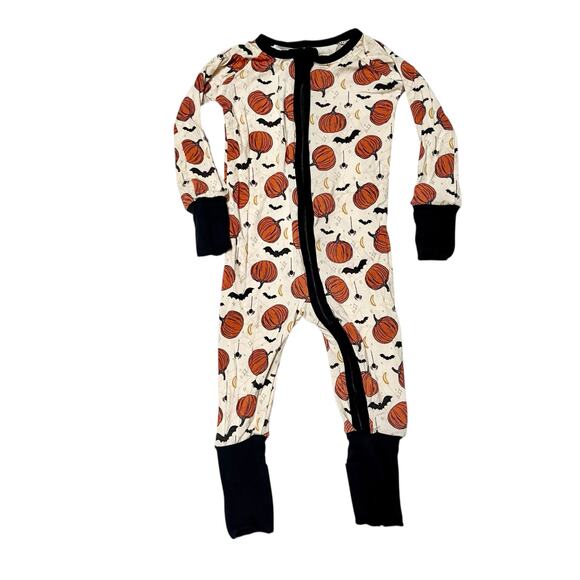 Sunshine Luckies Halloween Zippy PJs Size 3-6m - Picture 1 of 5